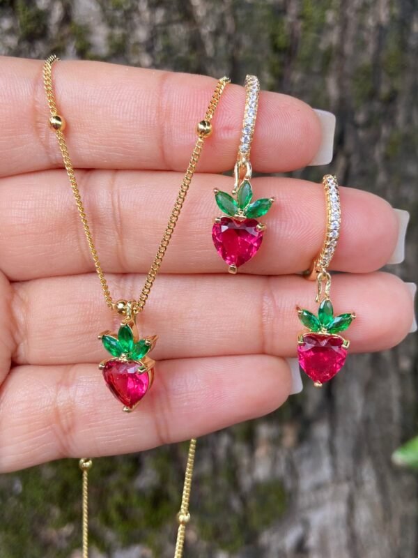 Set C1 fresa chapado en oro de 18k