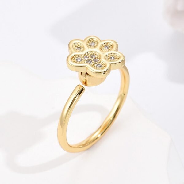 ANILLO AJUSTABLE HUELLAS