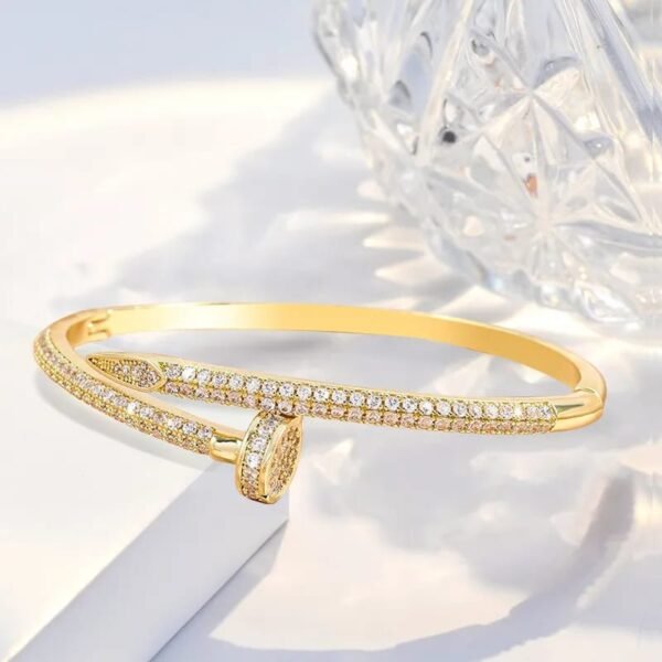 Aro dupe Clavo Cartier full circonias