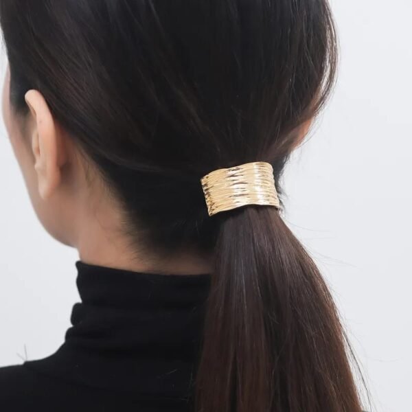Coleta rectangular labrada accesorio para el cabello