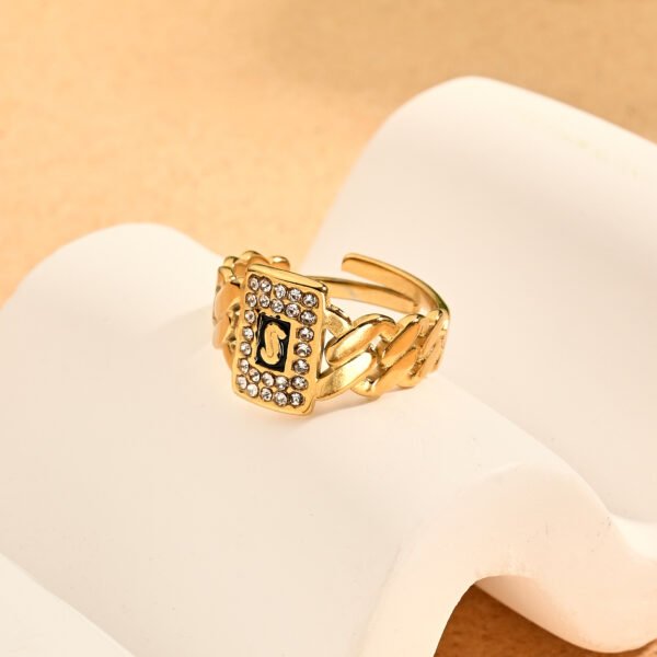 Anillo dupe monaco Acero inoxidable