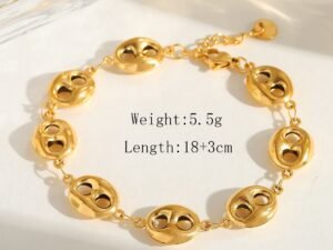 Pulsera eslabon marinero