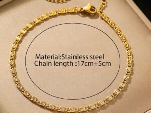 Pulsera bizantina acero inoxidable