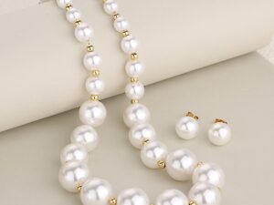 Set perlas acero inoxidable