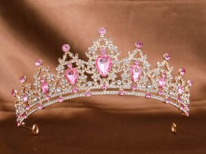 Corona oro rosa pequeña fashion