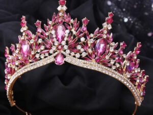 Corona rojo ciruela Fasion