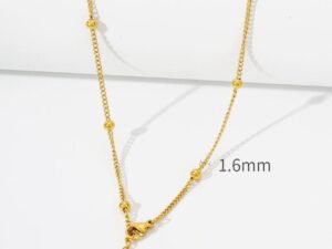 Cadena bolas y eslabones acero inoxidable